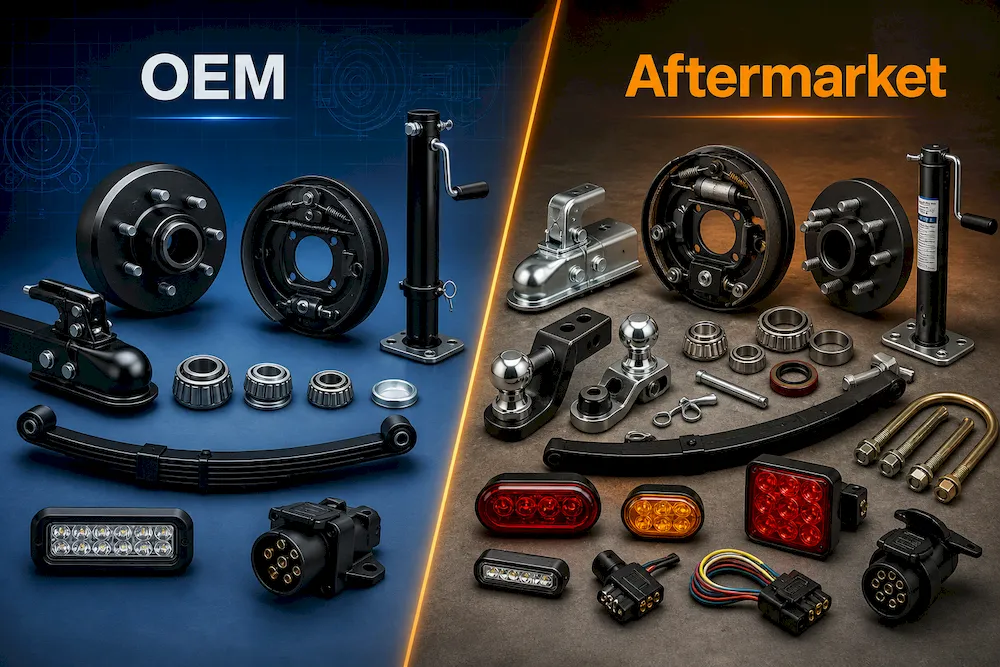 OEM vs Aftermarket Trailer Parts: Which Option Is Better for Your Business?
